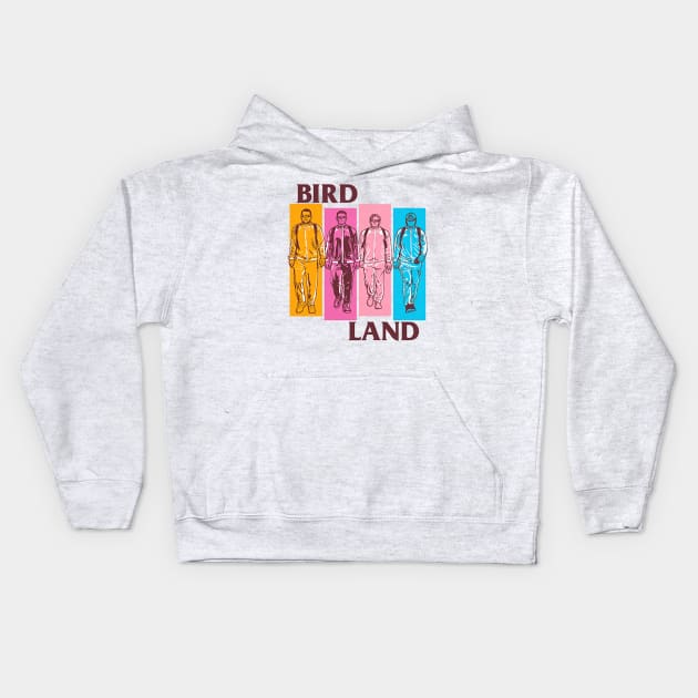 Birdland Bros Kids Hoodie by ganisfarhan